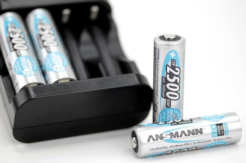 Аккумуляторы Ansmann AA/HR06 NI-MH 2500 mAh BL 4 шт