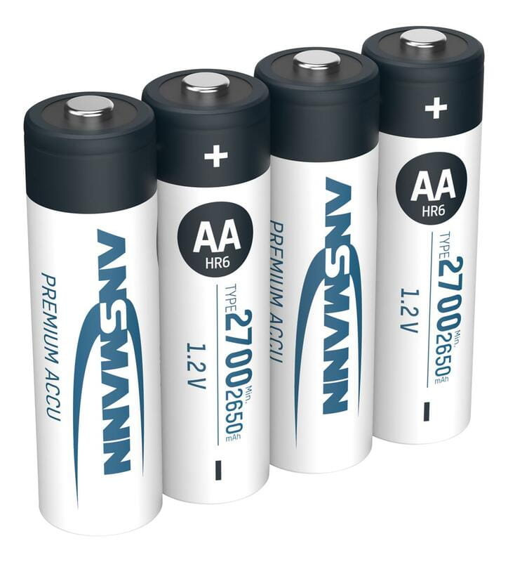Аккумуляторы Ansmann AA/HR06 NI-MH 2700 mAh BL 4 шт