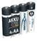 Фото - Аккумуляторы Ansmann AA/HR06 NI-MH 2700 mAh BL 4 шт | click.ua