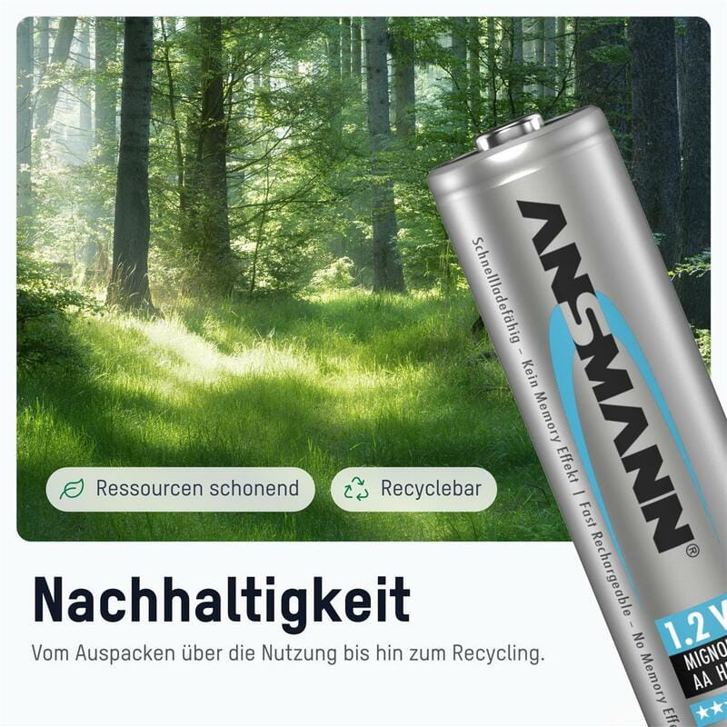 Аккумуляторы Ansmann AA/HR06 NI-MH 2850 mAh BL 4 шт