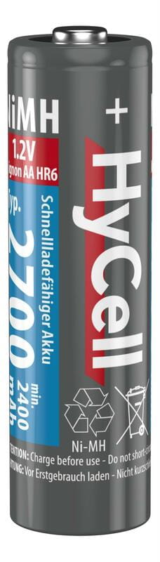 Аккумуляторы Ansmann AA/HR06 HyCell NI-MH 2700 mAh BL 4 шт