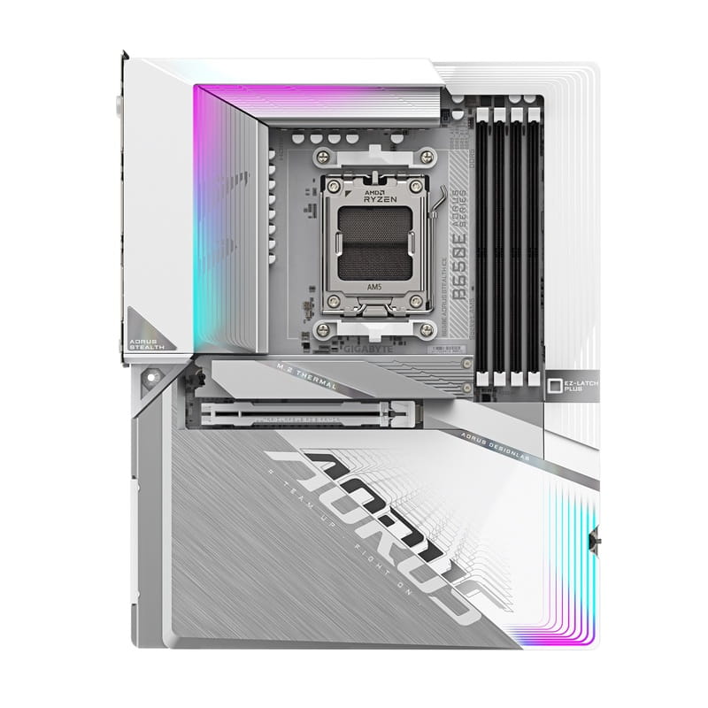 Материнська плата Gigabyte B650E A Stealth Ice Socket AM5