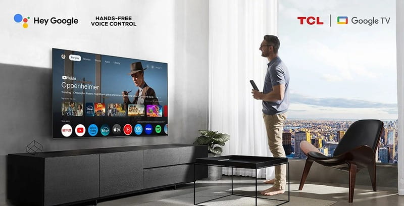 Телевiзор TCL 85T7B