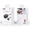 Фото - Сетевой фильтр XO (WL24.black) 2 розетки, 2 х USB, 2 x USB-C, 1.5 м, Black | click.ua