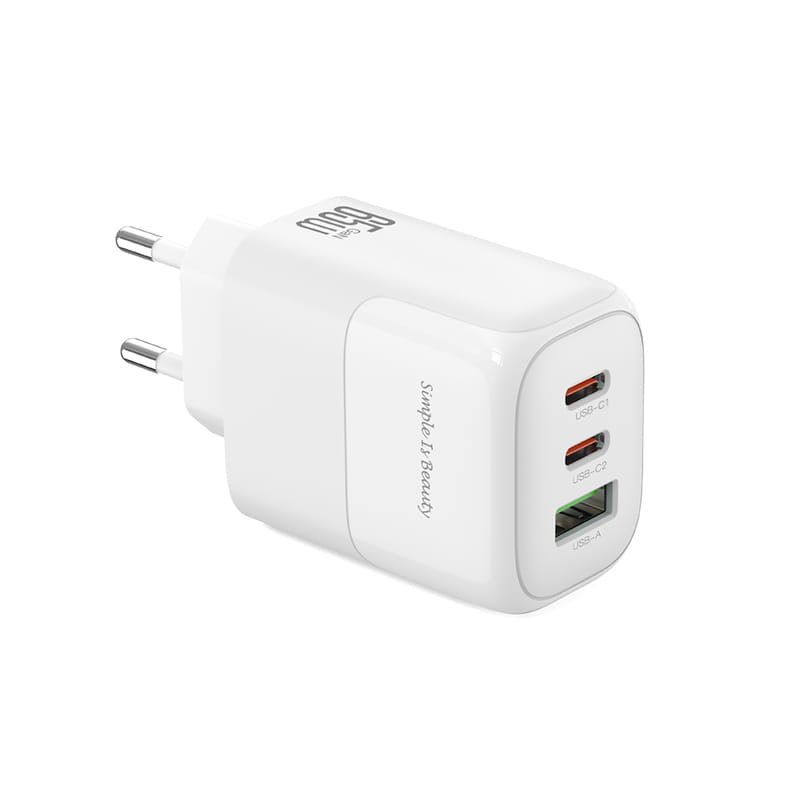 Сетевое зарядное устройство XO L139 (2USB-С, 1USB, 3А) PD, QC 3.0 White (L139.white)