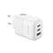 Фото - Мережевий зарядний пристрій XO L139 (2USB-С, 1USB, 3А) PD, QC 3.0 White (L139.white) | click.ua