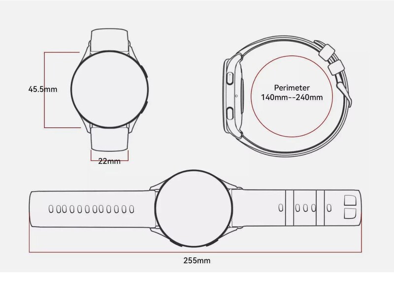Cмарт-часы Blackview X20 Obsidian Silver (6931548318071)