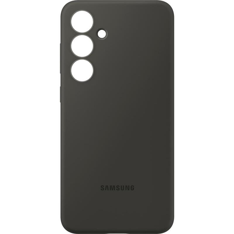 Чохол-накладка Samsung Silicone Case для Samsung Galaxy S24 FE SM-S721 Black (EF-PS721CBEGWW)