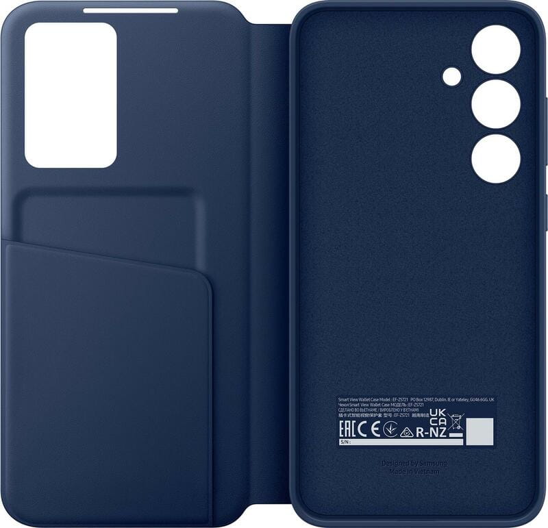 Чeхол-книжка Samsung Smart View Wallet Case для Samsung Galaxy S24 FE SM-S721 Blue (EF-ZS721CLEGWW)