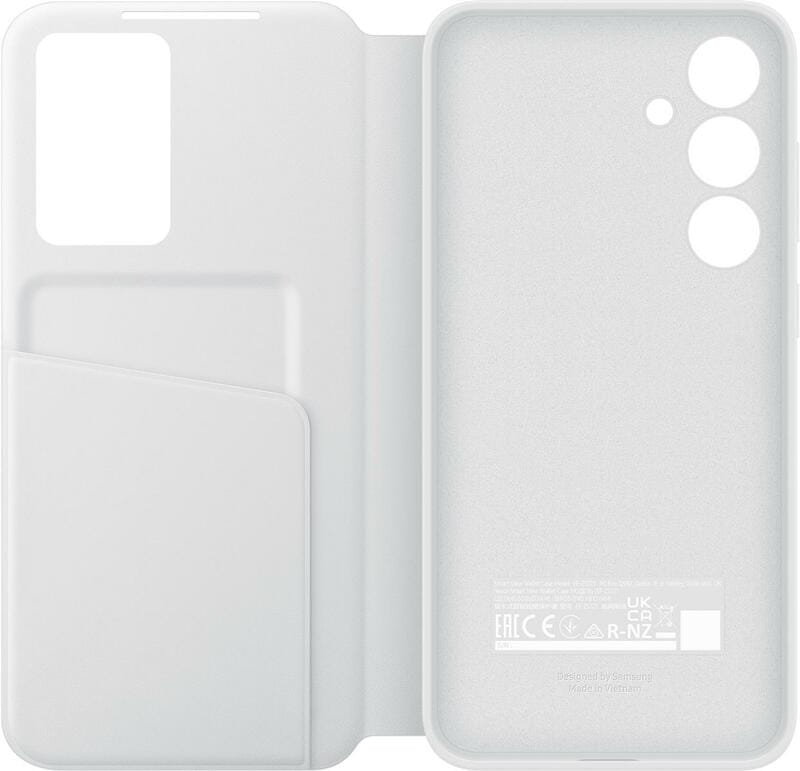 Чохол-книжка Samsung Smart View Wallet Case для Samsung Galaxy S24 FE SM-S721 White (EF-ZS721CWEGWW)