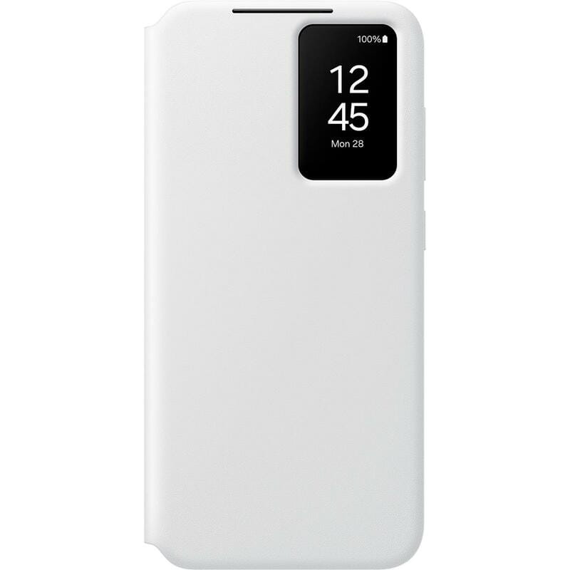 Чeхол-книжка Samsung Smart View Wallet Case для Samsung Galaxy S24 FE SM-S721 White (EF-ZS721CWEGWW)