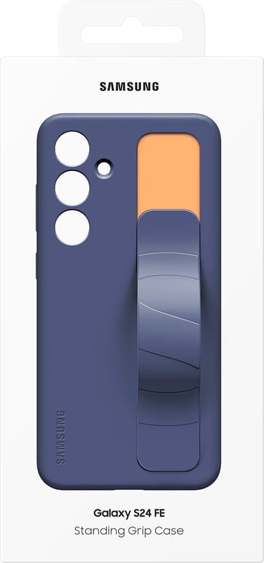 Чохол-накладка Samsung Standing Grip Case для Samsung Galaxy S24 FE SM-S721 Blue/Black (EF-GS721CNEGWW)