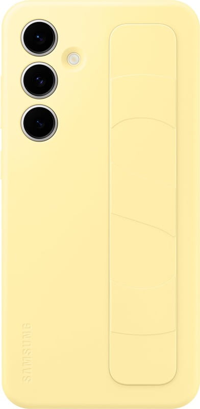 Чохол-накладка Samsung Standing Grip Case для Samsung Galaxy S24 FE SM-S721 Yellow (EF-GS721CYEGWW)