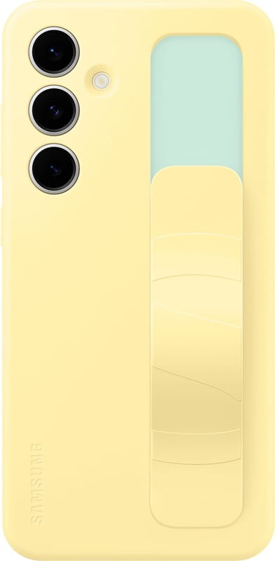 Чохол-накладка Samsung Standing Grip Case для Samsung Galaxy S24 FE SM-S721 Yellow (EF-GS721CYEGWW)