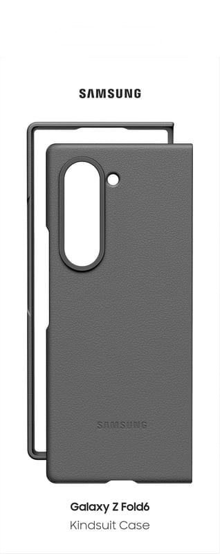 Чохол-накладка Samsung Kindsuit Case для Samsung Galaxy Fold6 SM-F956 Gray (EF-VF956PJEGUA)