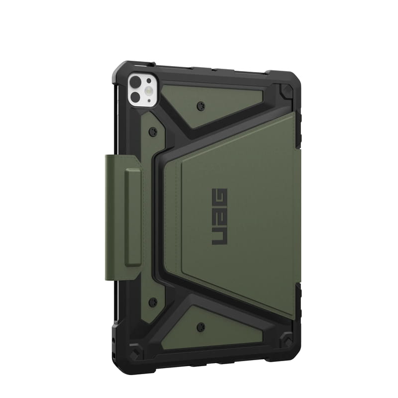 Чехол-книжка Urban Armor Gear Metropolis SE для Apple iPad Pro 11" (5th Gen 2024) Olive (124475117272)