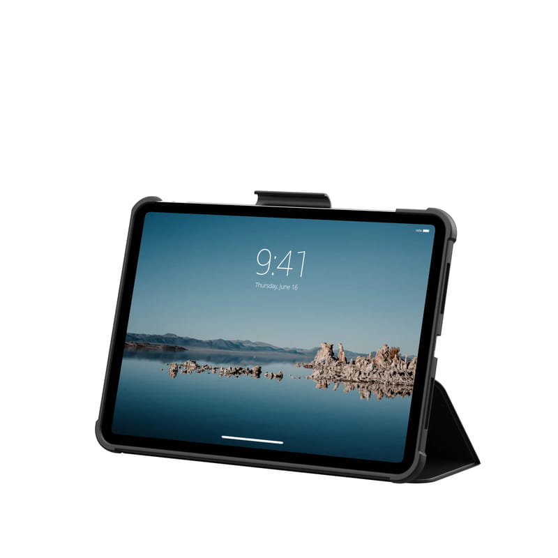 Чехол-книжка Urban Armor Gear Plyo для Apple iPad Pro 11" (5th Gen 2024) Black/Ice (124477114043)