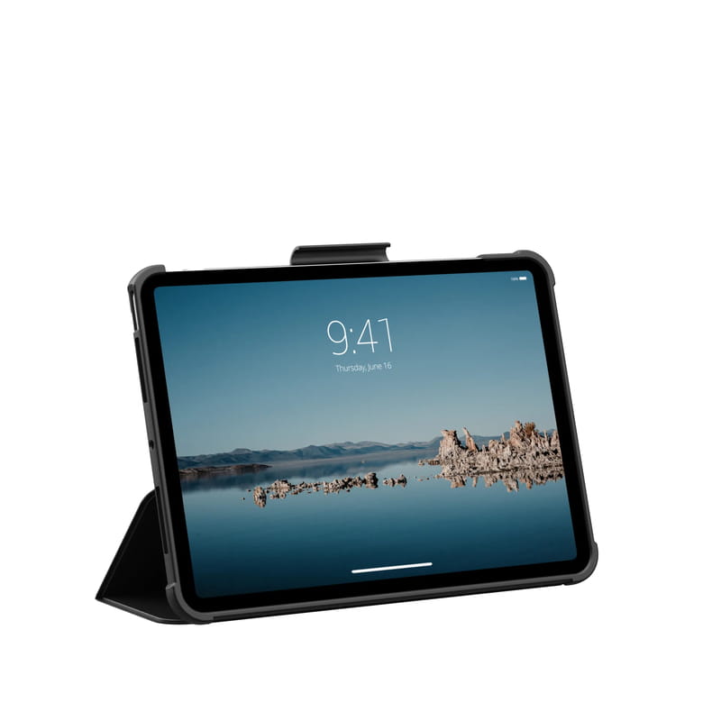 Чехол-книжка Urban Armor Gear Plyo для Apple iPad Pro 11" (5th Gen 2024) Black/Ice (124477114043)