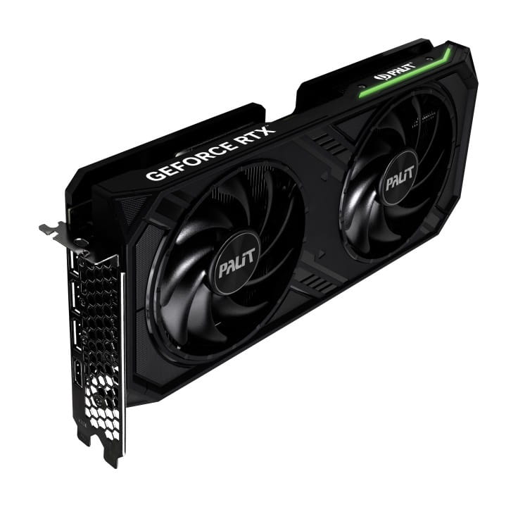 Видеокарта GF RTX 4070 12GB GDDR6 Dual Palit (NE64070019K9-1048D)