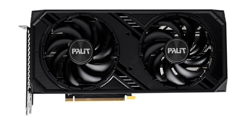 Видеокарта GF RTX 4070 12GB GDDR6 Dual Palit (NE64070019K9-1048D)