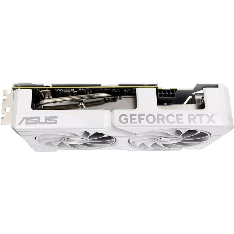 Видеокарта GF RTX 4060 Ti  8GB GDDR6 Dual Evo White OC Asus (DUAL-RTX4060TI-O8G-EVO-WHITE)