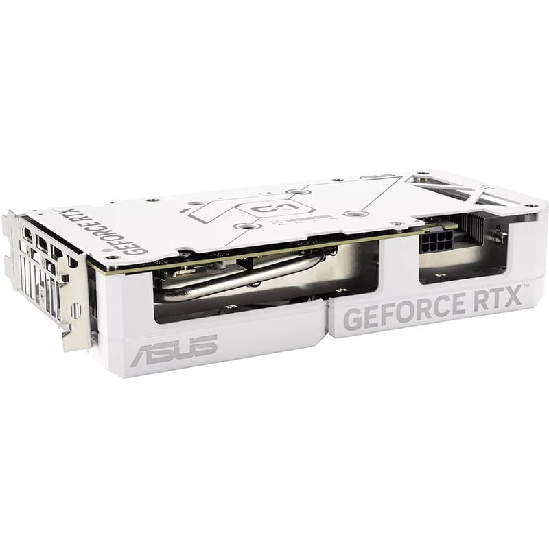 Видеокарта GF RTX 4060 Ti  8GB GDDR6 Dual Evo White OC Asus (DUAL-RTX4060TI-O8G-EVO-WHITE)