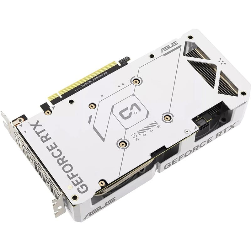 Видеокарта GF RTX 4060 Ti  8GB GDDR6 Dual Evo White OC Asus (DUAL-RTX4060TI-O8G-EVO-WHITE)