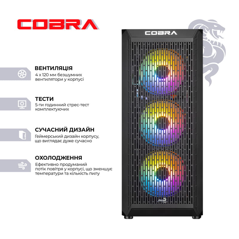 Персональный компьютер COBRA Advanced (A55.16.S10.46.19763)