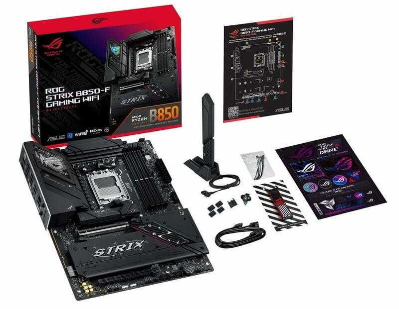 Материнська плата Asus ROG Strix B850-F Gaming WiFi Socket AM5