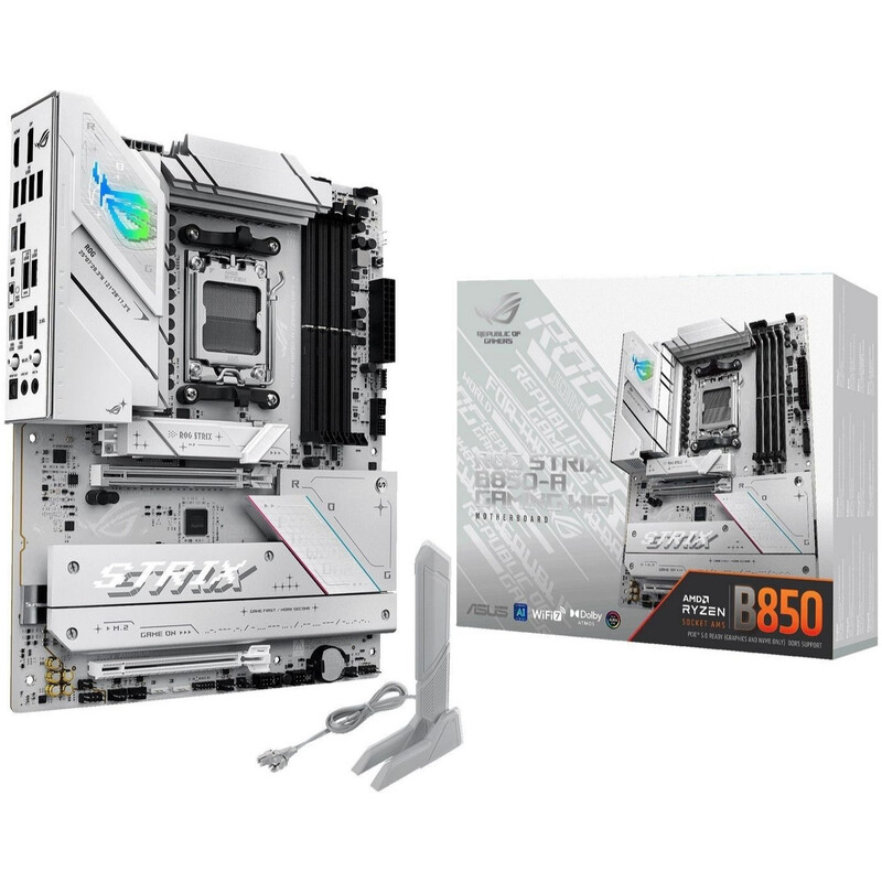 Материнська плата Asus ROG Strix B850-A Gaming WiFi Socket AM5