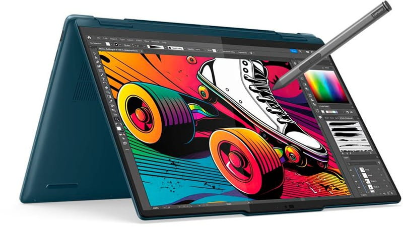 Ноутбук Lenovo Yoga 7 2-in-1 14IML9 (83DJ00CCRA) Tidal Teal