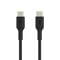 Фото - Кабель Belkin USB Type-C-USB Type-C, 2м Black (CAB003BT2MBK) | click.ua
