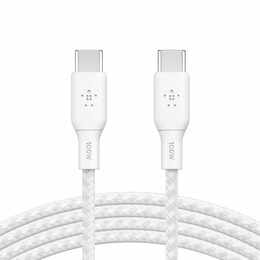 Кабель Belkin USB-C - USB-C, 2м, White (CAB014BT2MWH)