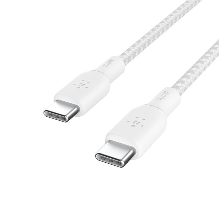 Кабель Belkin USB-C - USB-C, 2м, White (CAB014BT2MWH)