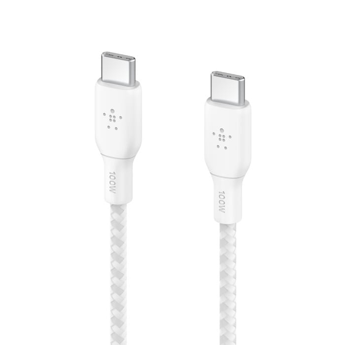 Кабель Belkin USB-C - USB-C, 2м, White (CAB014BT2MWH)