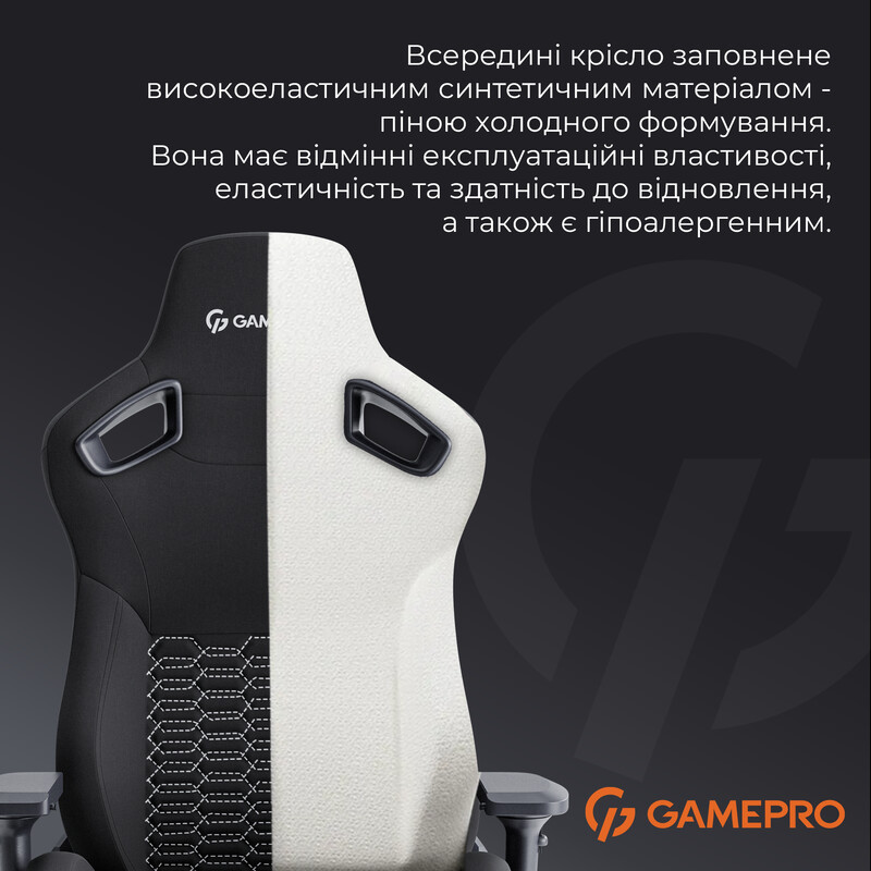 Кресло для геймеров GamePro GC900B Black