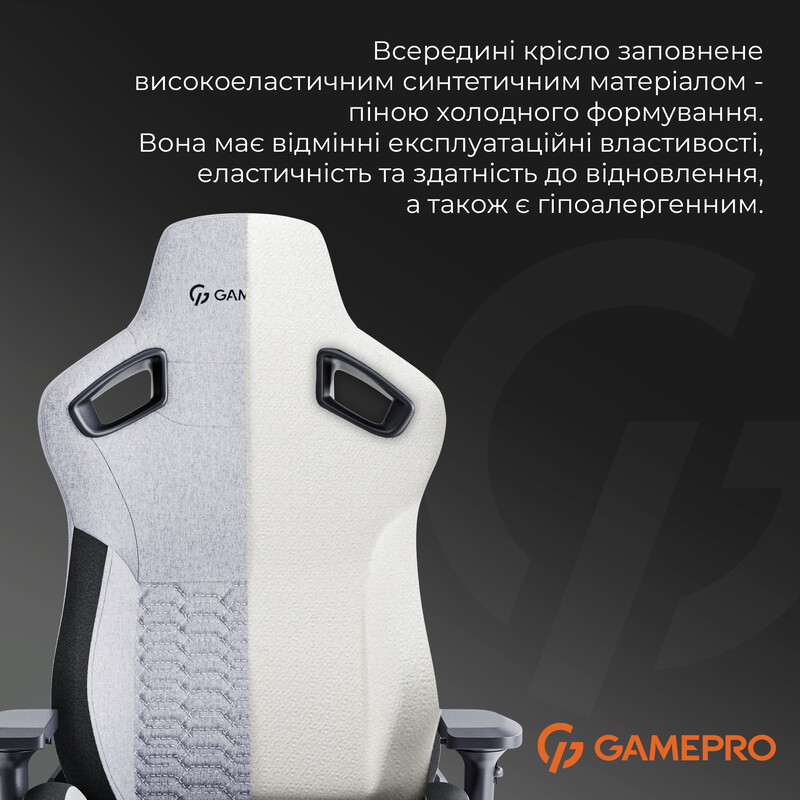 Кресло для геймеров GamePro GC900DG Dark Grey