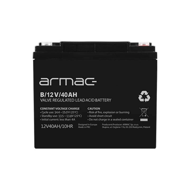 Аккумуляторная батарея Armac 12V 40AH (Z29400) GEL