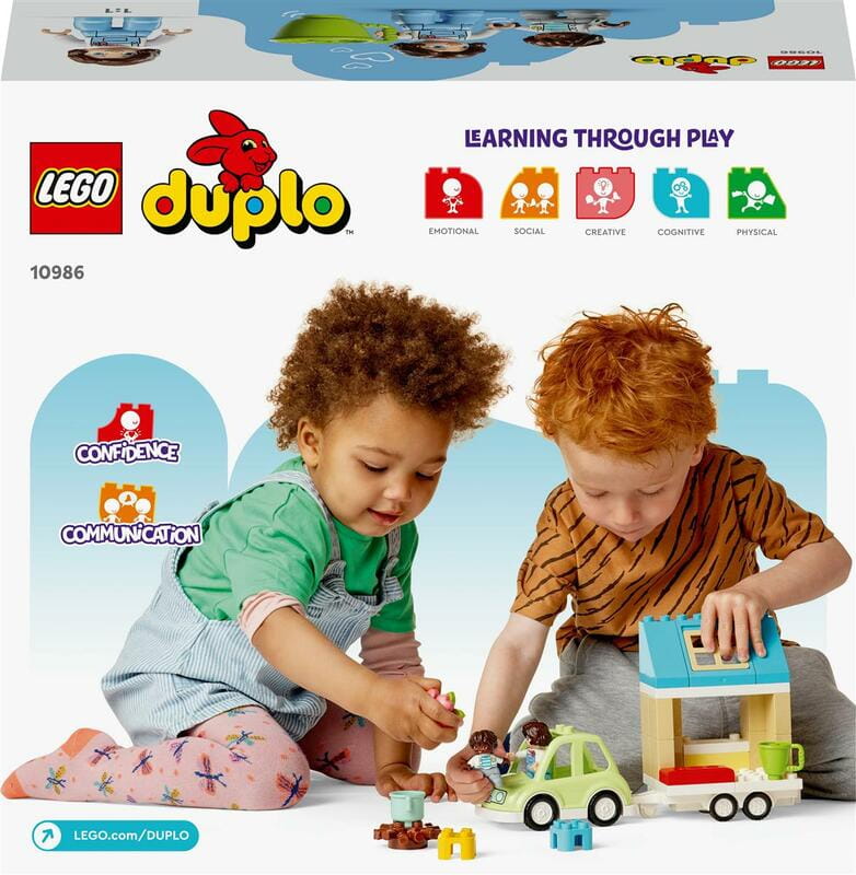 Конструктор LEGO Duplo Town Сімейний будинок на колесах (10986)