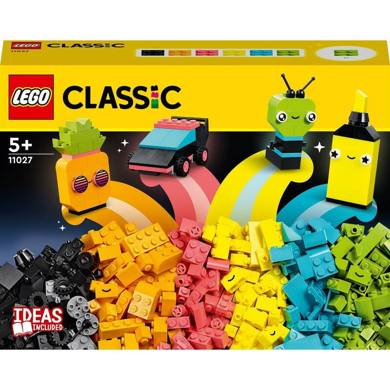 Конструктор LEGO Classic Творчі неонові веселощі (11027)