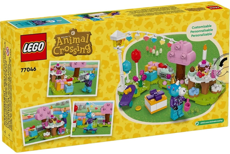 Конструктор LEGO Animal Crossing Вечеринка по случаю дня рождения Julian (77046)