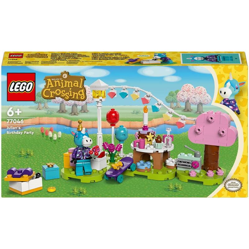 Конструктор LEGO Animal Crossing Вечеринка по случаю дня рождения Julian (77046)