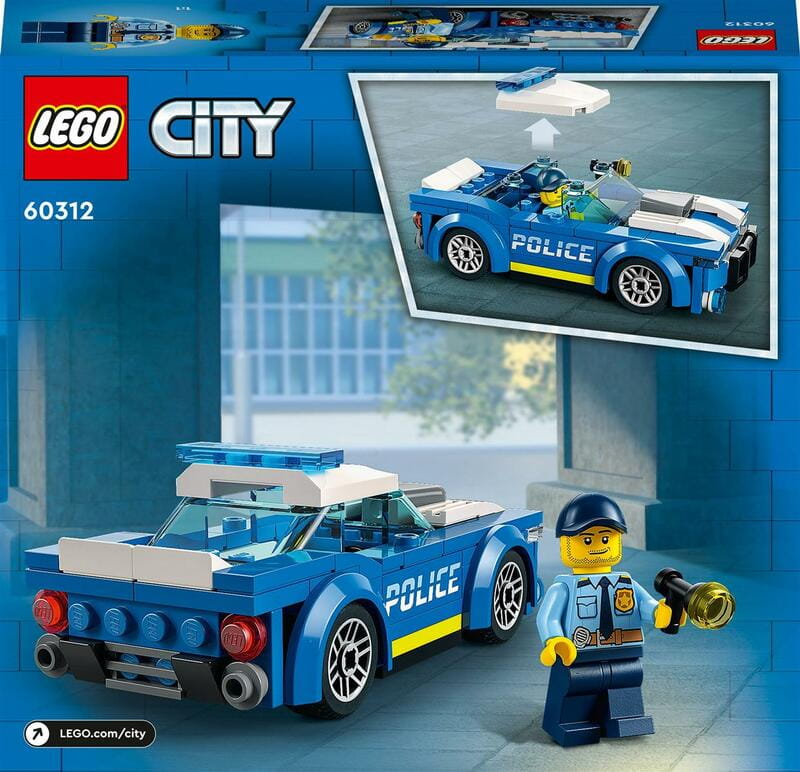 Конструктор LEGO City Поліцейська машина (60312)