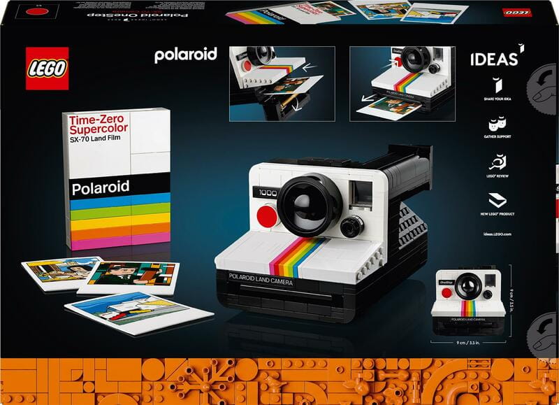 Конструктор LEGO Ideas Фотоаппарат Polaroid OneStep SX-70 (21345)