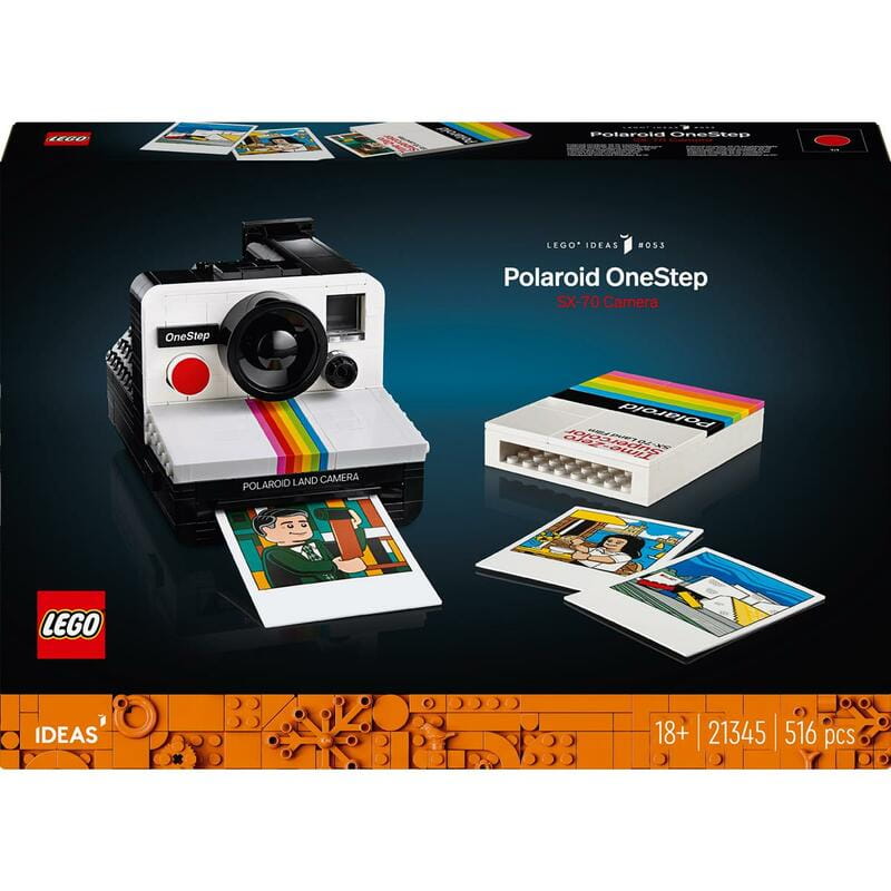 Конструктор LEGO Ideas Фотоаппарат Polaroid OneStep SX-70 (21345)