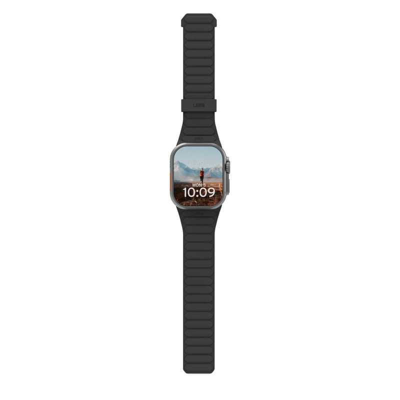 Ремінець Urban Armor Gear Pathfinder для Apple Watch Ultra 2/Ultra 49/46/45/44mm Black/Titanium (194161114036)