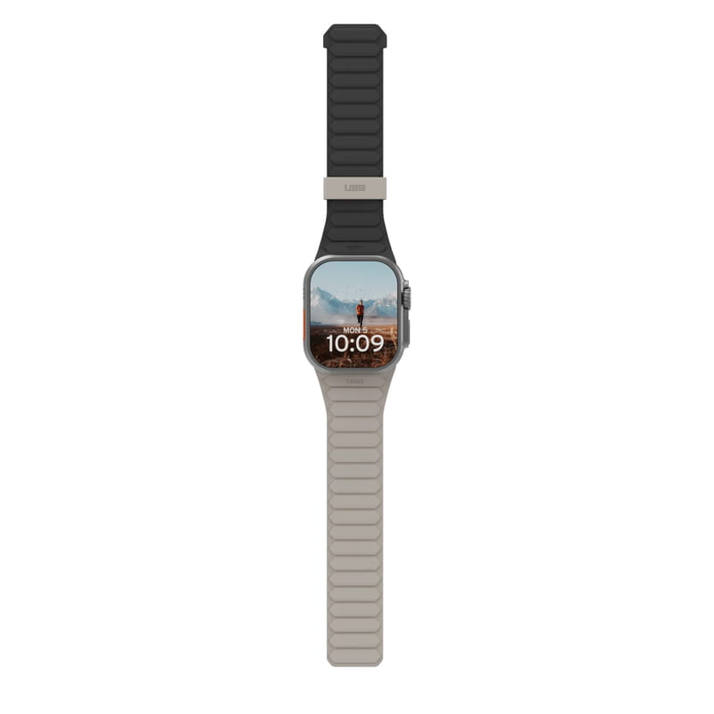 Ремінець Urban Armor Gear Pathfinder для Apple Watch Ultra 2/Ultra 49/46/45/44mm Black/Titanium (194161114036)
