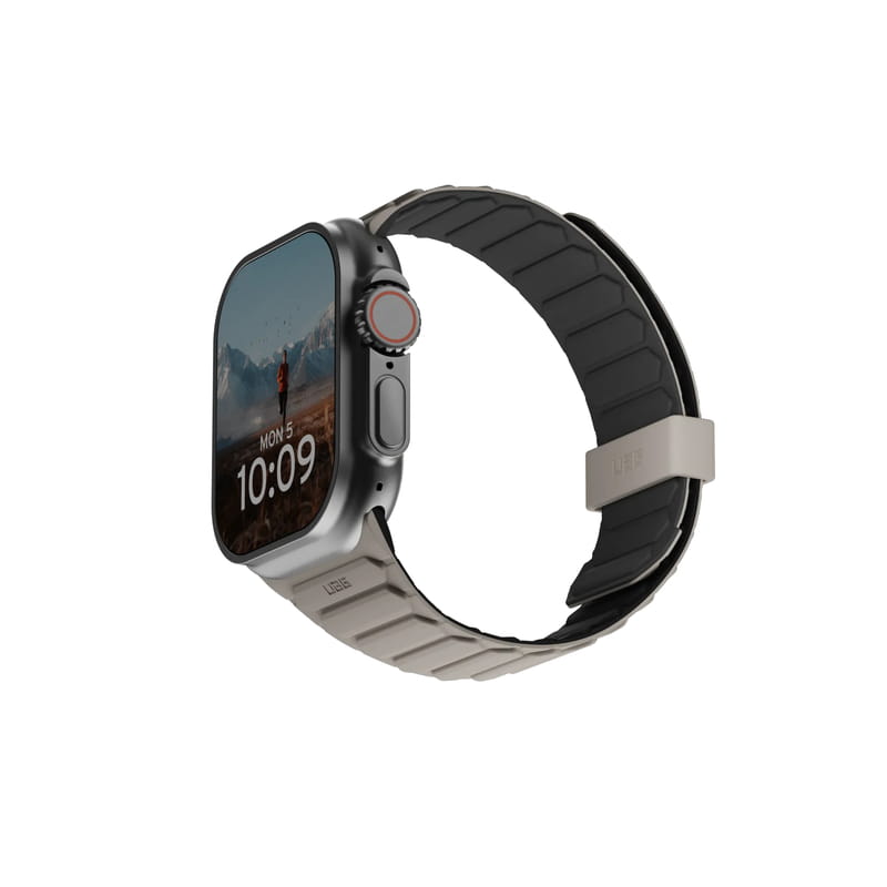 Ремінець Urban Armor Gear Pathfinder для Apple Watch Ultra 2/Ultra 49/46/45/44mm Black/Titanium (194161114036)