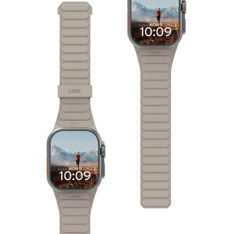 Ремінець Urban Armor Gear Pathfinder для Apple Watch Ultra 2/Ultra 49/46/45/44mm Black/Titanium (194161114036)