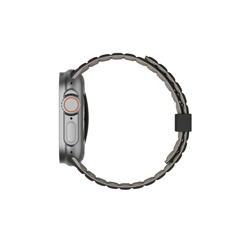 Ремінець Urban Armor Gear Pathfinder для Apple Watch Ultra 2/Ultra 49/46/45/44mm Black/Titanium (194161114036)